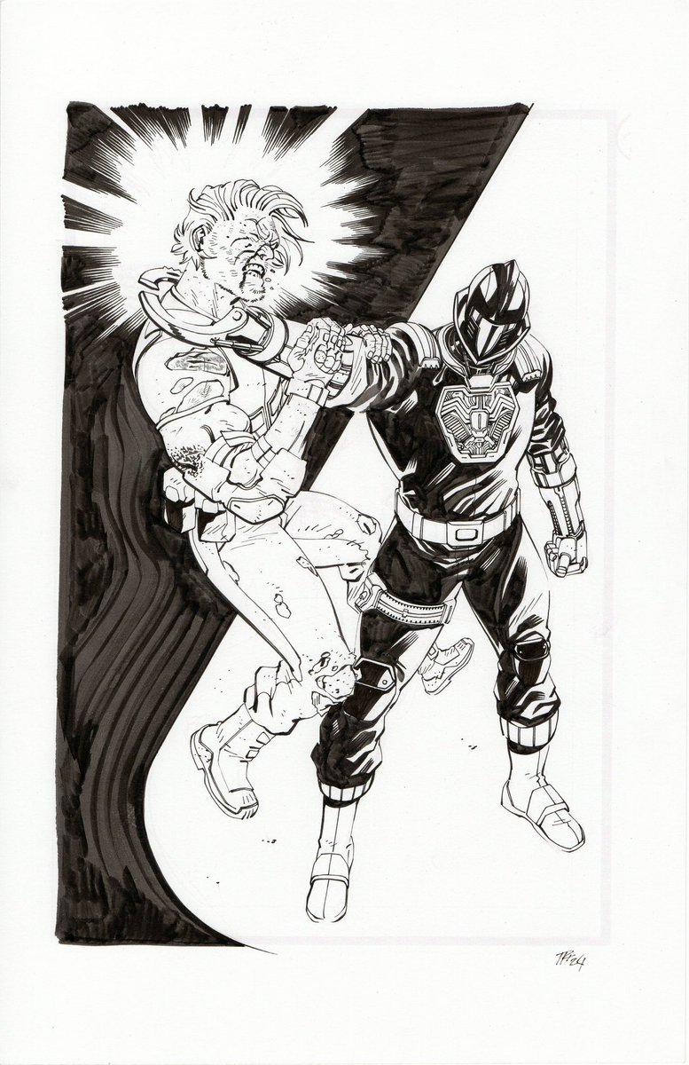 ComicModern's tweet photo. DUKE (GI JOE) original art by @tomreillyart for issues 4 &amp; 5 are now for sale here:

https://t.co/09M8tRuBE2

#BAT #Destro #Baroness #ScrapIron #Clutch #GeneralHawk #Duke #GIJoe https://t.co/7hLPlTjg4t