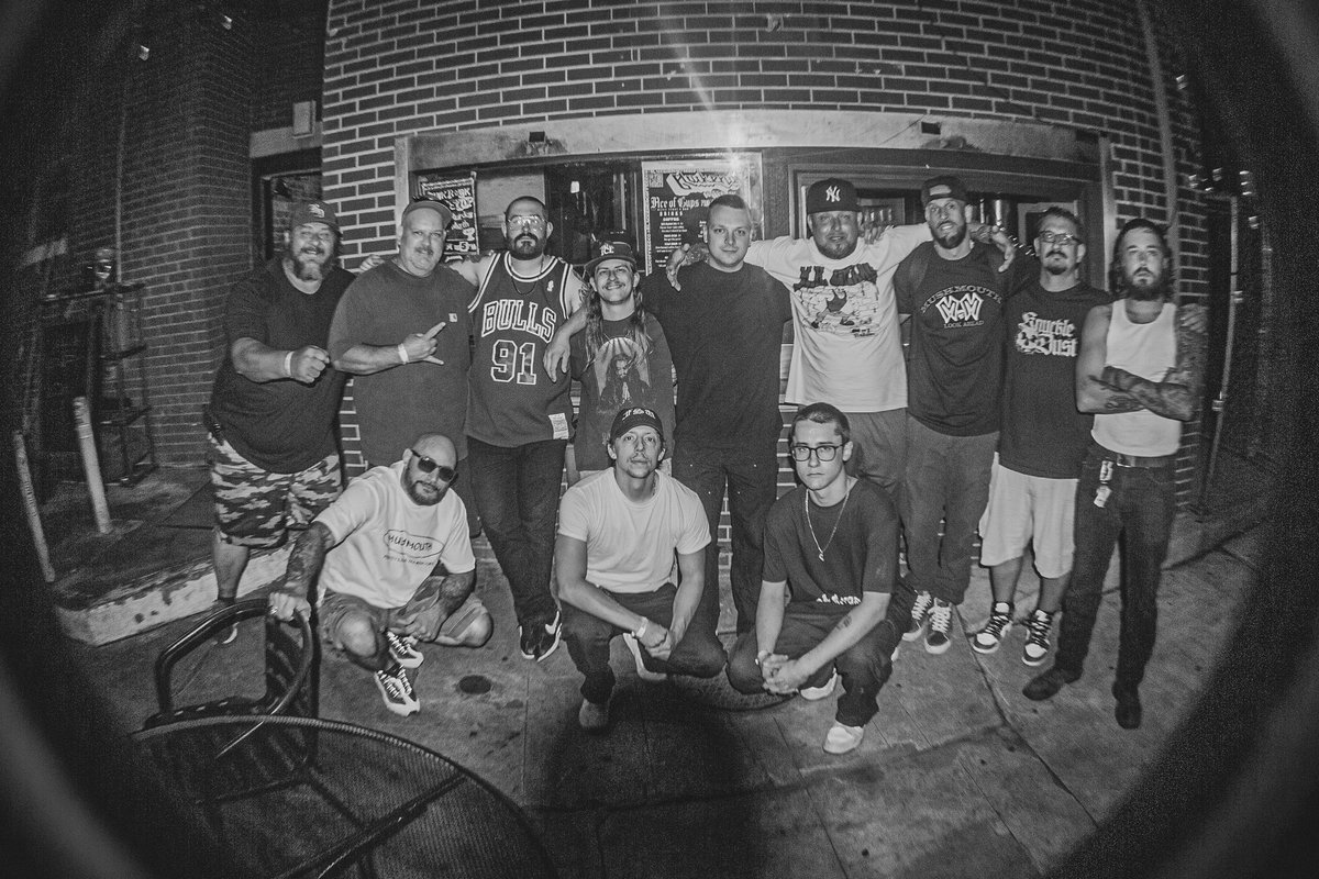 kingofpornhub's tweet photo. Violent Nature release show last night, couldnt have asked for a better turnout. We're playing again with Torture in Cincinnati/Covington in September along with Killing Pace and Scab Hag https://t.co/CeJVFpI4ou