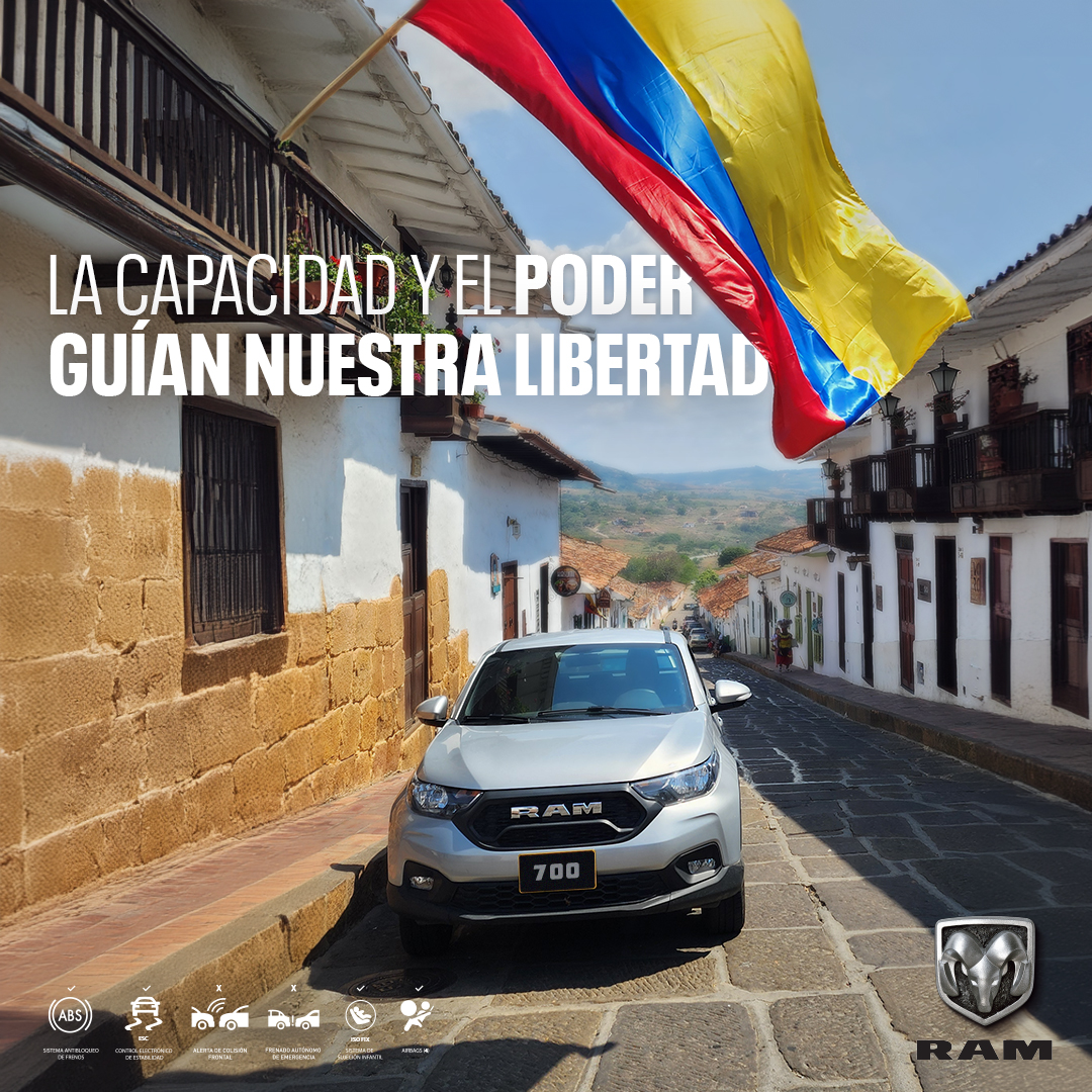 Este 20 de julio, celebra con RAM el espíritu de poder hacerlo posible, enfrentando desafíos con determinación y conduciendo hacia la libertad y el progreso.

#RAM #PoderRAM #IndependenciaColombia