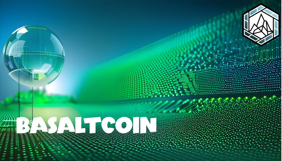 Dilbarkhan4993's tweet photo. Embrace the future: #Invest in green technologies now🌎
Support #BasaltCoin, as we work towards a sustainable and eco-friendly future together
With blockchain innovation, we empower sustainable initiatives and promote renewable energy. Join the green revolution! 🚀 @BasaltCoin https://t.co/mIbVG12qZl