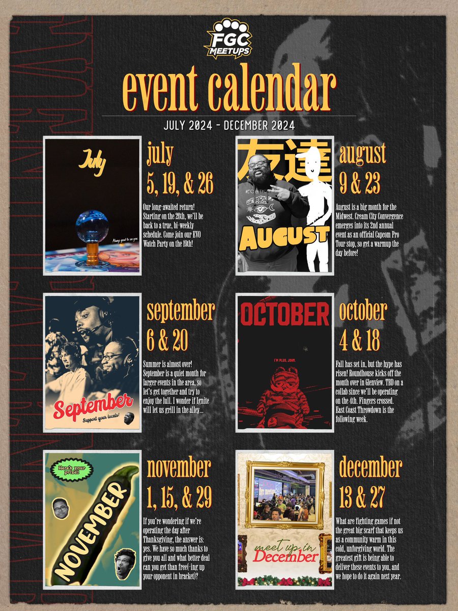 fgc meetups 2024 event calendar