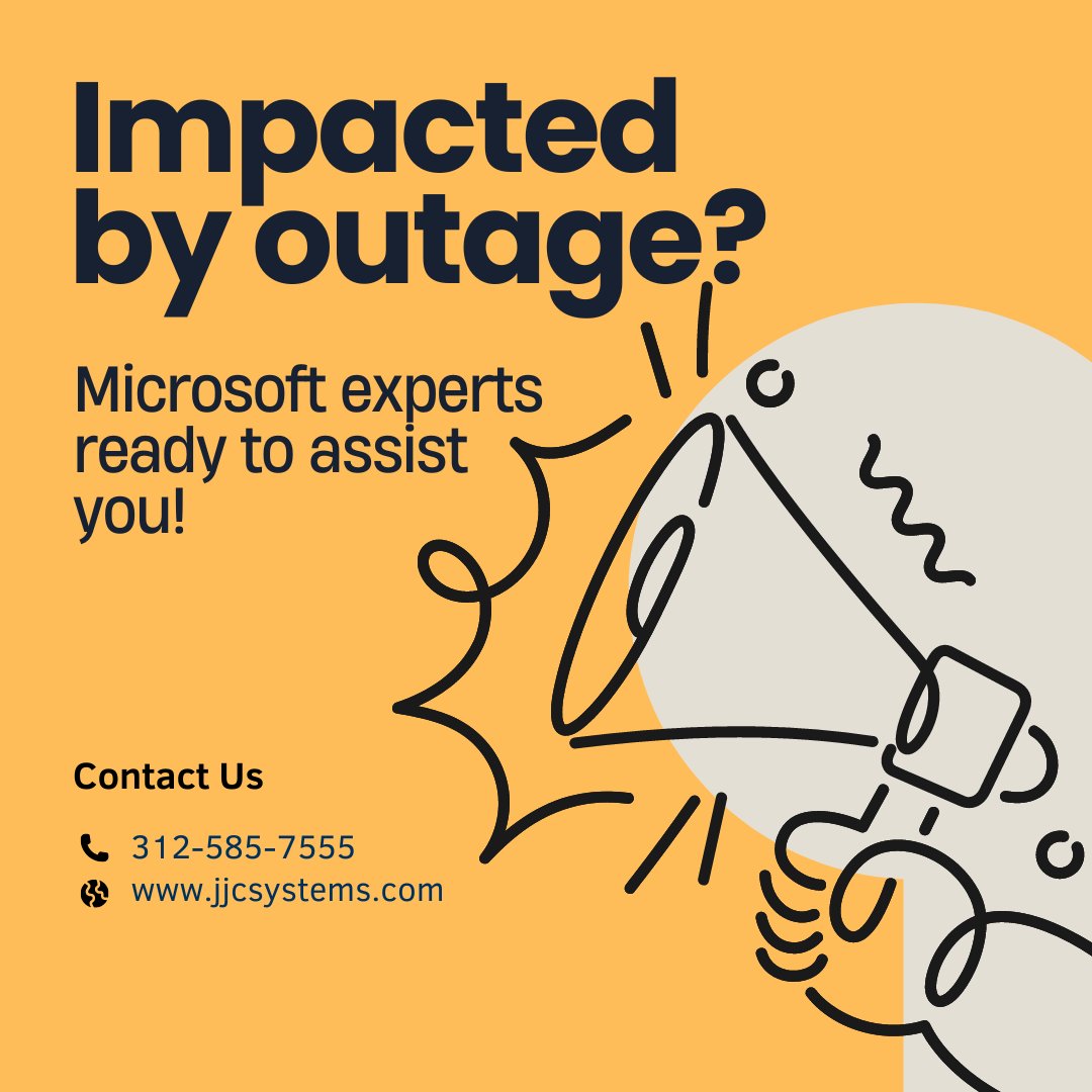 JJCSystems's tweet image. As a Microsoft partner, we&apos;ve been helping clients implement remediation for the recent global outage. Need assistance? Contact us now! #ITSupport #MicrosoftPartner #ITMSP