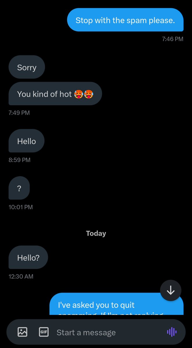 chiefbara's tweet image. Don't do this. Just don't.
And, I really don't know why I bother replying to such people, maybe I'm just curious to see what they have to say.