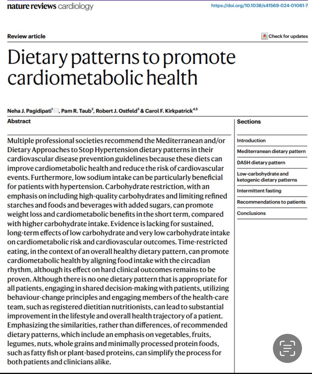 Rob Ostfeld, MD, MSc (@drostfeld) on Twitter photo Excited to share that our <a href="/NatRevCardiol/">Nature Reviews Cardiology</a> review on dietary patterns, including #Mediterranean #Diet #DASH diet, Low Carb, #keto and Intermittent Fasting #tre is published! <a href="/MonteHeart/">Montefiore Heart</a> #Montefiore <a href="/PamTaubMD/">Pam R. Taub, MD❤️💃🏻</a> <a href="/carolkirkpat3/">Carol Kirkpatrick, PhD, MPH, RDN, CLS, FNLA</a> <a href="/NPagidipati/">Neha Pagidipati</a> nature.com/articles/s4156… Excited to share that our <a href="/NatRevCardiol/">Nature Reviews Cardiology</a> review on dietary patterns, including #Mediterranean #Diet #DASH diet, Low Carb, #keto and Intermittent Fasting #tre is published! <a href="/MonteHeart/">Montefiore Heart</a> #Montefiore <a href="/PamTaubMD/">Pam R. Taub, MD❤️💃🏻</a> <a href="/carolkirkpat3/">Carol Kirkpatrick, PhD, MPH, RDN, CLS, FNLA</a> <a href="/NPagidipati/">Neha Pagidipati</a> nature.com/articles/s4156…