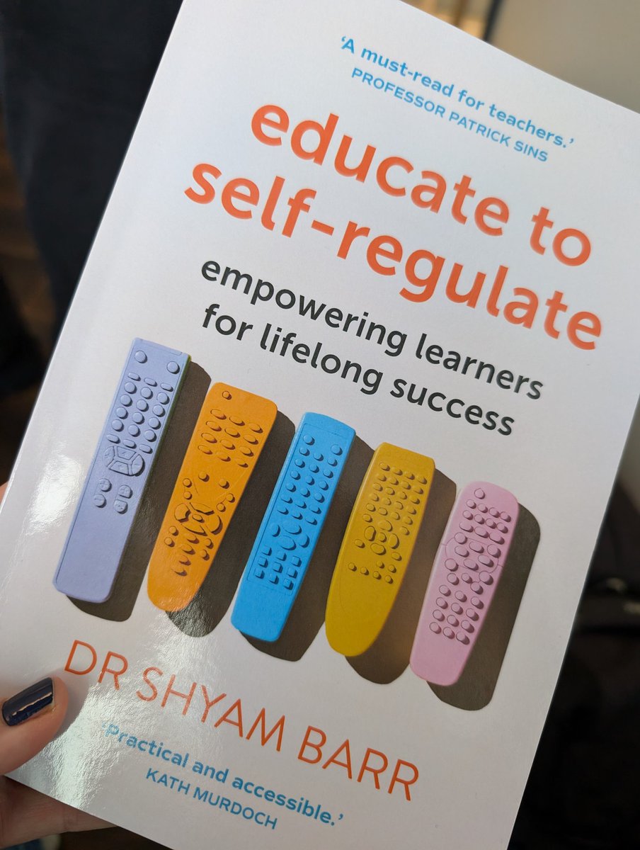 Mary-Lou O'Brien 🗯️ (@mlobrien1) on Twitter photo So proud of my past colleague, & friend, <a href="/shyambarr/">Dr Shyam Barr</a> on the recent publication of his book.
It's a comprehensive and practical guide that offers educators valuable insights into fostering self-regulated learning in students.
#selfregulation #education #teachingandlearning So proud of my past colleague, & friend, <a href="/shyambarr/">Dr Shyam Barr</a> on the recent publication of his book.
It's a comprehensive and practical guide that offers educators valuable insights into fostering self-regulated learning in students.
#selfregulation #education #teachingandlearning