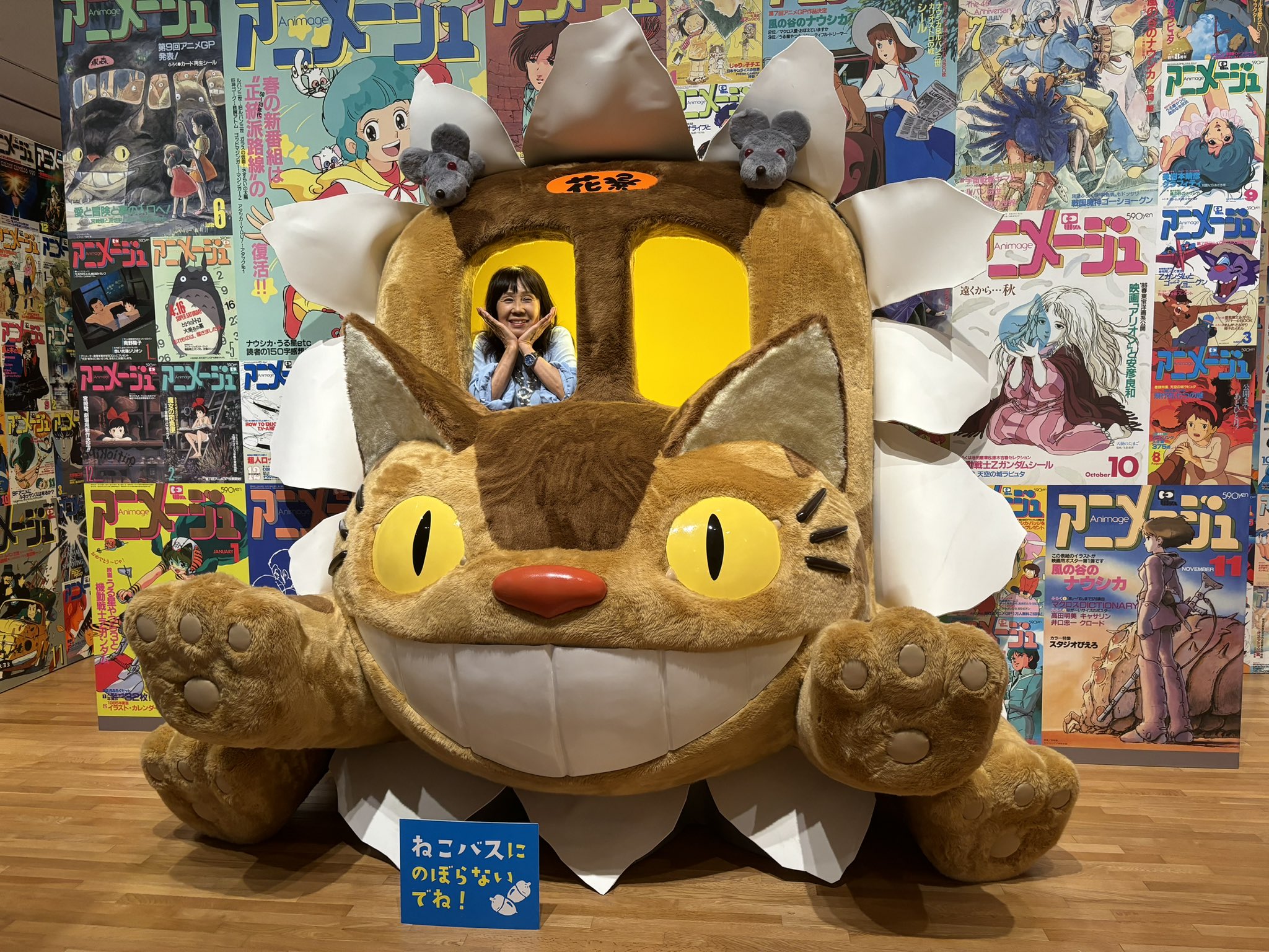 ジブリとアニメージュ展 トトロ ぬいぐるみ