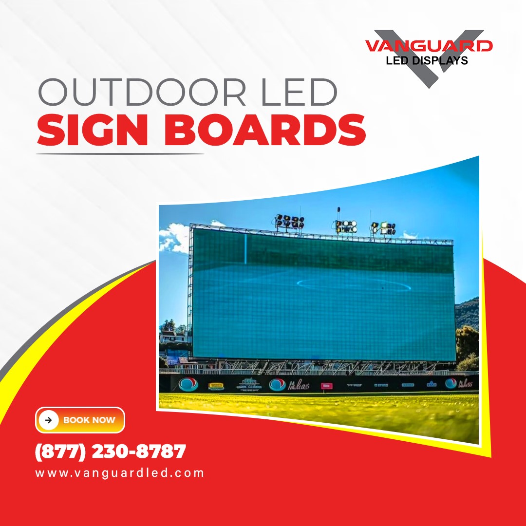 VanguardLED's tweet photo. Capture attention and communicate effectively with Vanguard LED's outdoor LED sign boards. Perfect for any organization, our durable and bright displays ensure your message stands out, day or night. 

Visit https://t.co/WzDFqKIQwa 

#OutdoorLEDSigns #DigitalSignage #VanguardLED https://t.co/X668w2cZCA
