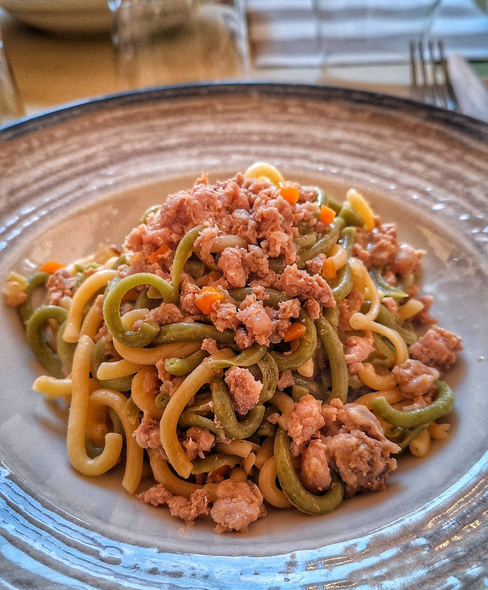 luigi_48's tweet photo. Gramigna alla salsiccia (グラミーニャパスタとソーセージソース) https://t.co/KHjxwP9TVE