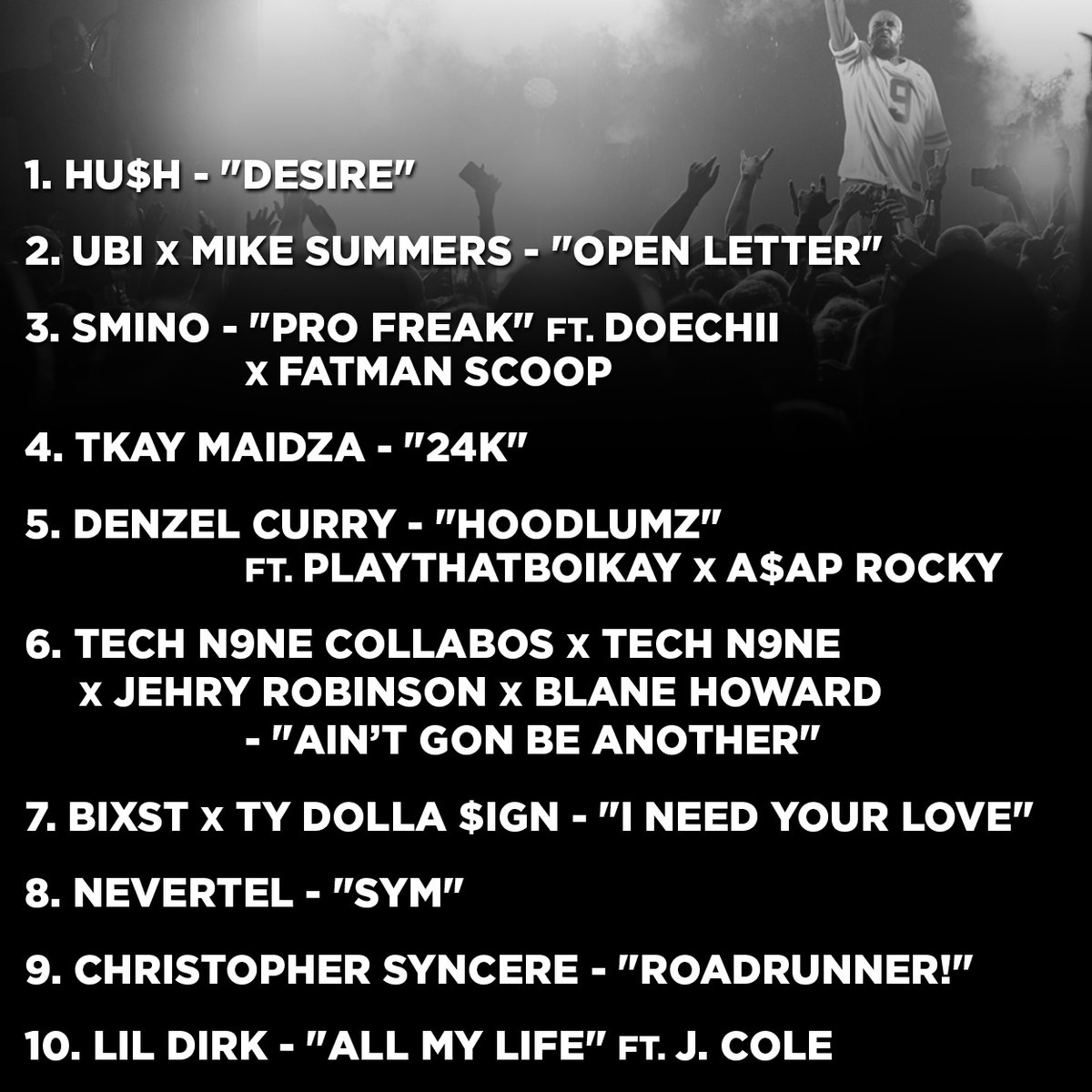 StrangeMusicInc's tweet photo. New update to the #WeekendComeUp playlist!!

Listen now>> https://t.co/ISV0uatyyO https://t.co/ufdhHDLs2u