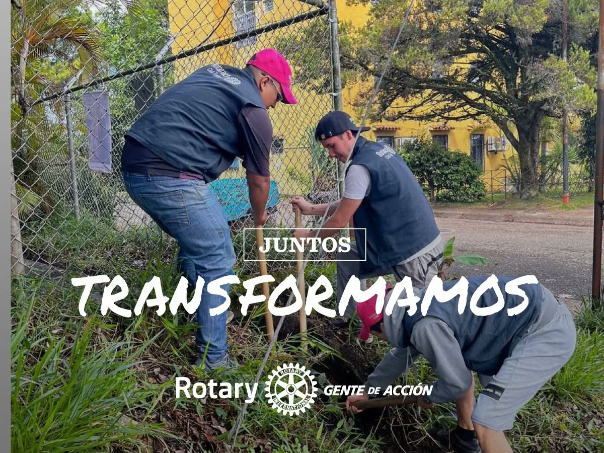 Juntos Transformamos 💫⚙️

En #Rotaract y #Rotary creemos en el poder de la colaboración y del compañerismo. Juntos podemos transformar realidades y construir un mundo más justo. 💙💛

#GentedeAcción #rotaryinternational #Distrito4380
#zona25a #venezuela