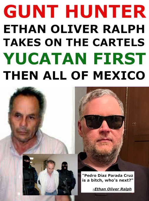 TomWolfeFan1776's tweet photo. @Origamifan1 @AFStreamWatch "El mal teme a la verdad, el mal es impotente, el CJNG es impotente, el CJNG chupa pene"
El martillo de los mexicanos, Ethan Ralph
#MAGA #Killstream #RalphRetort #BuildTheWall #CJNG https://t.co/SN32ckk4CR
