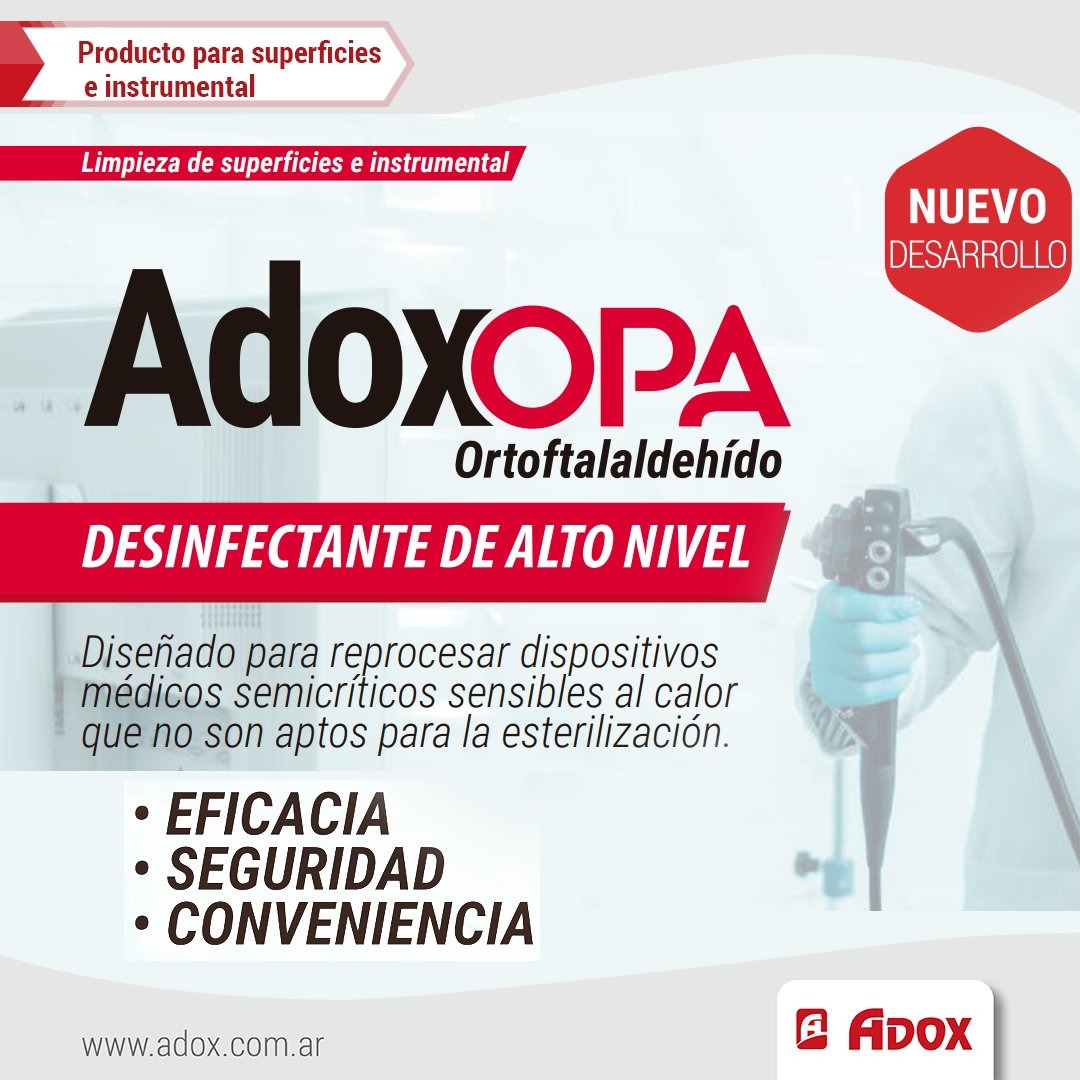 adoxsa's tweet photo. 🔺Adoxopa🔺 ortoftalaldehído Desinfectante para superficies e instrumental

➡️ Pedidos y consultas:
📧 info@adox.com.ar
WhatsApp 11-6230-2470 https://t.co/X2DkOTdm4f