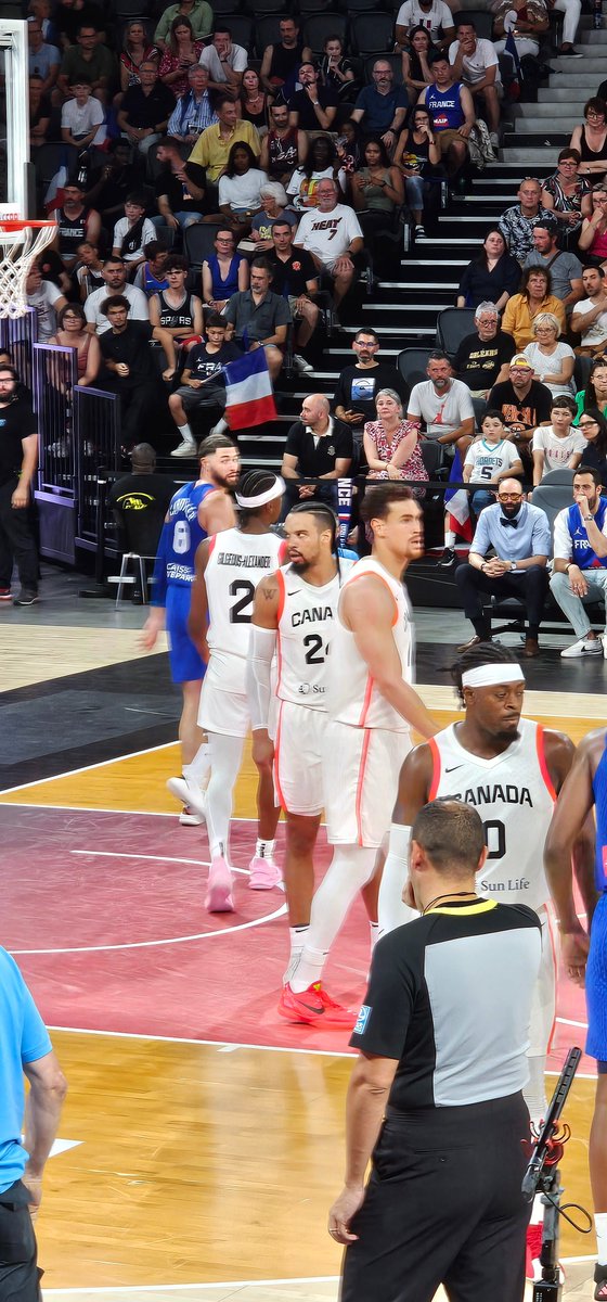 Solid win for Canada vs France men's exhibition basketball in Orleans, France #go canada <a href="/TeamCanada/">Team Canada</a> <a href="/triciasmith/">Tricia Smith OLY</a> <a href="/bradleyrbaker/">Brad Baker</a> <a href="/andrewbaker/">Andrew Baker</a>
