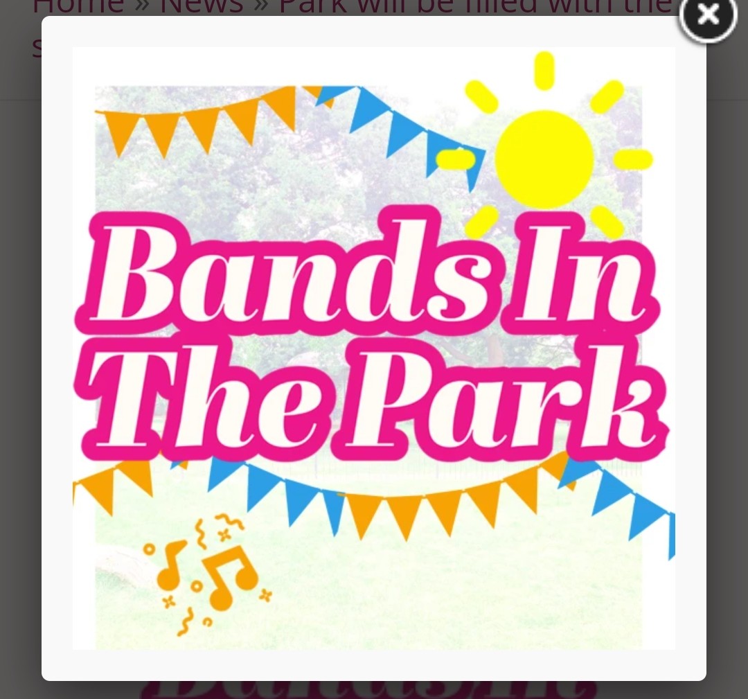 The weather's set fair for this Sunday. Please come along and listen to us, 2 to 4pm The Bandstand, Rockingham Road Pleasure Park, Kettering 🎺🎼🎵🍦🌞🎶🥁🎺