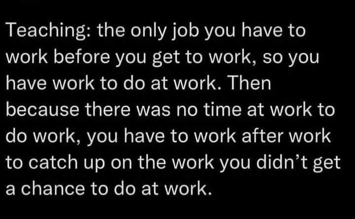 HelpATeacher's tweet photo. Accurate. https://t.co/CA1npFdVW7