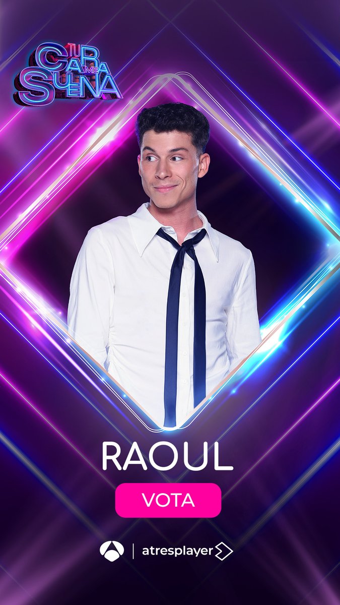 Es todo un luchador y no piensa rendirse. Lo ha dado todo durante #TCMS y hoy en #TCMSFinal no va a ser menos. 😍

¿Quieres que gane? 🤔😉

¡Vota por él nuestra web! ➡️ atres.red/mcqkq ⬅️