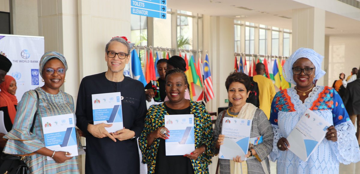 karlfredpaul's tweet photo. Congratulations  to @UNDPGambia for the launch the 2⃣0⃣2⃣4⃣ Conflict and Development Analysis (CDA) Report for The Gambia together with Government &amp; @WANEP_Gambia.The study spotlights key drivers of conflict and opportunities to strengthen peace, stability &amp; development. #SDG16🇬🇲 https://t.co/rSgLOCpyqK