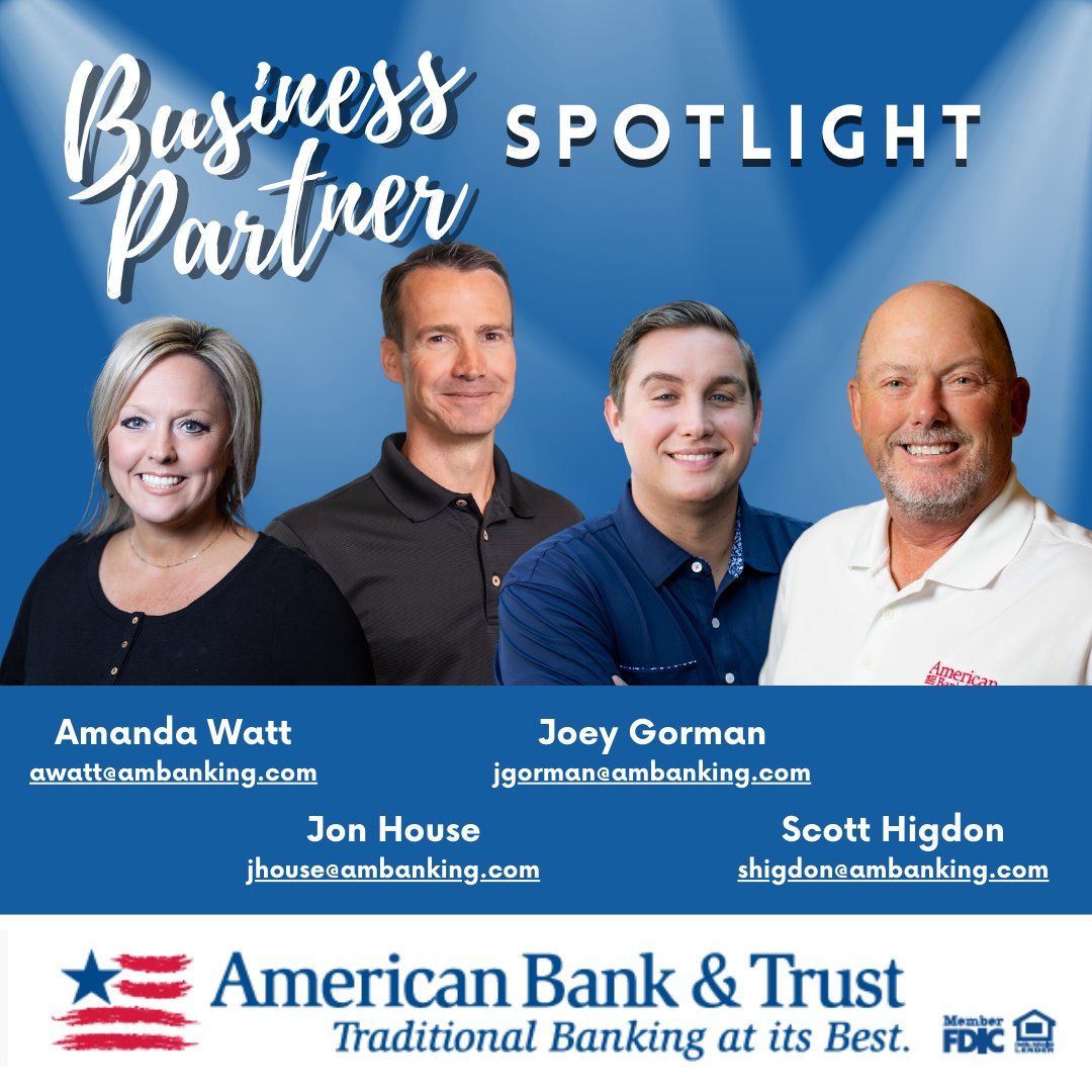 RASK Business Partner Spotlight: American Bank &amp; Trust is your community bank. Staff members know their clients and their individual banking needs. They provide professional service, personalized care, and a comfortable experience.  #businesspartnerspotlight