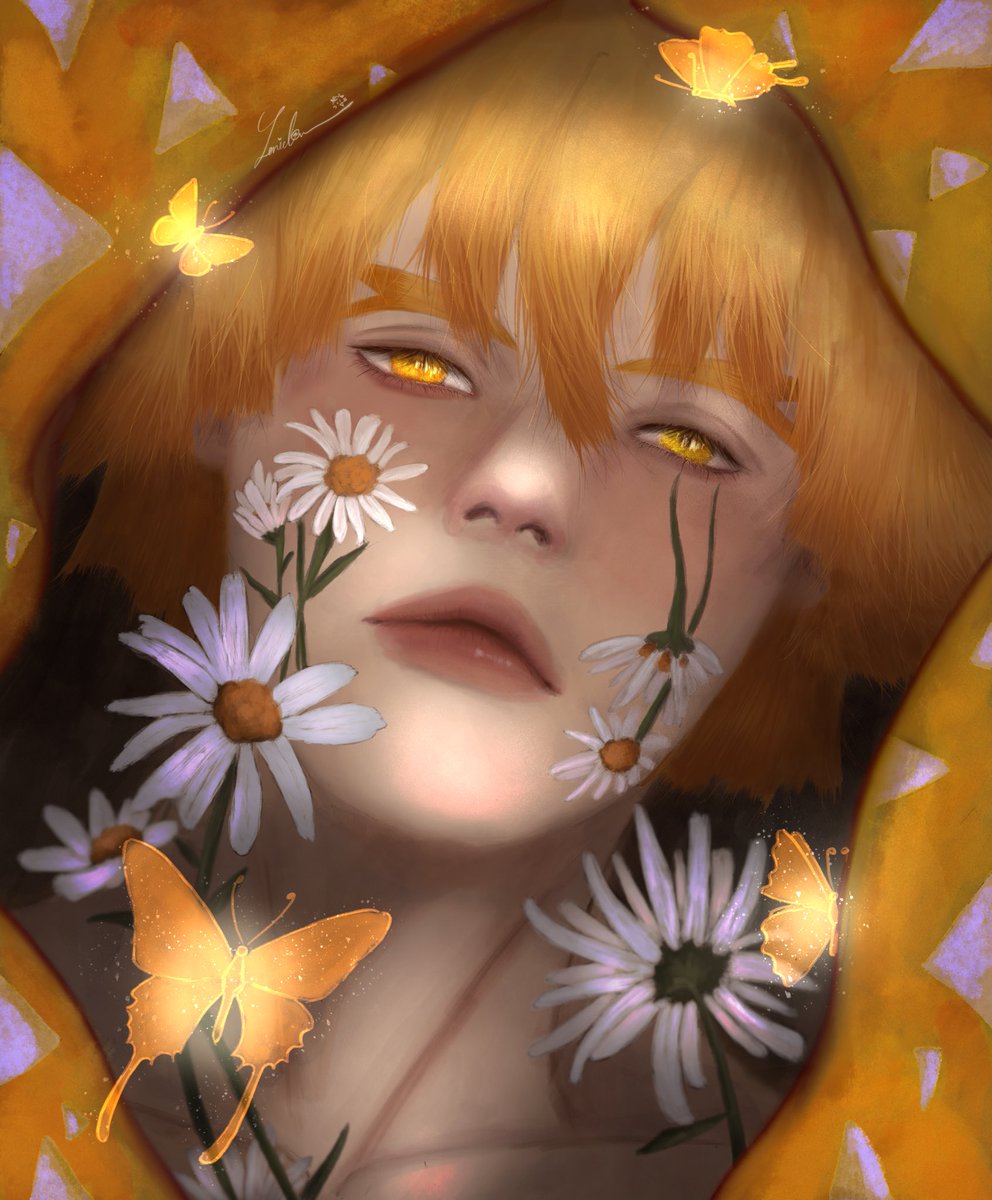 Sininiel72x's tweet photo. 🦋💛💫

#zenitsu #kimitsunoyaiba #digitalart #drawing https://t.co/wxnfPEG7E6
