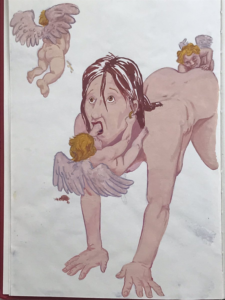 sketchnaught's tweet photo. Stupid cupids.
#guache #lovehurts #naughtypictures https://t.co/axqnGIDpG8