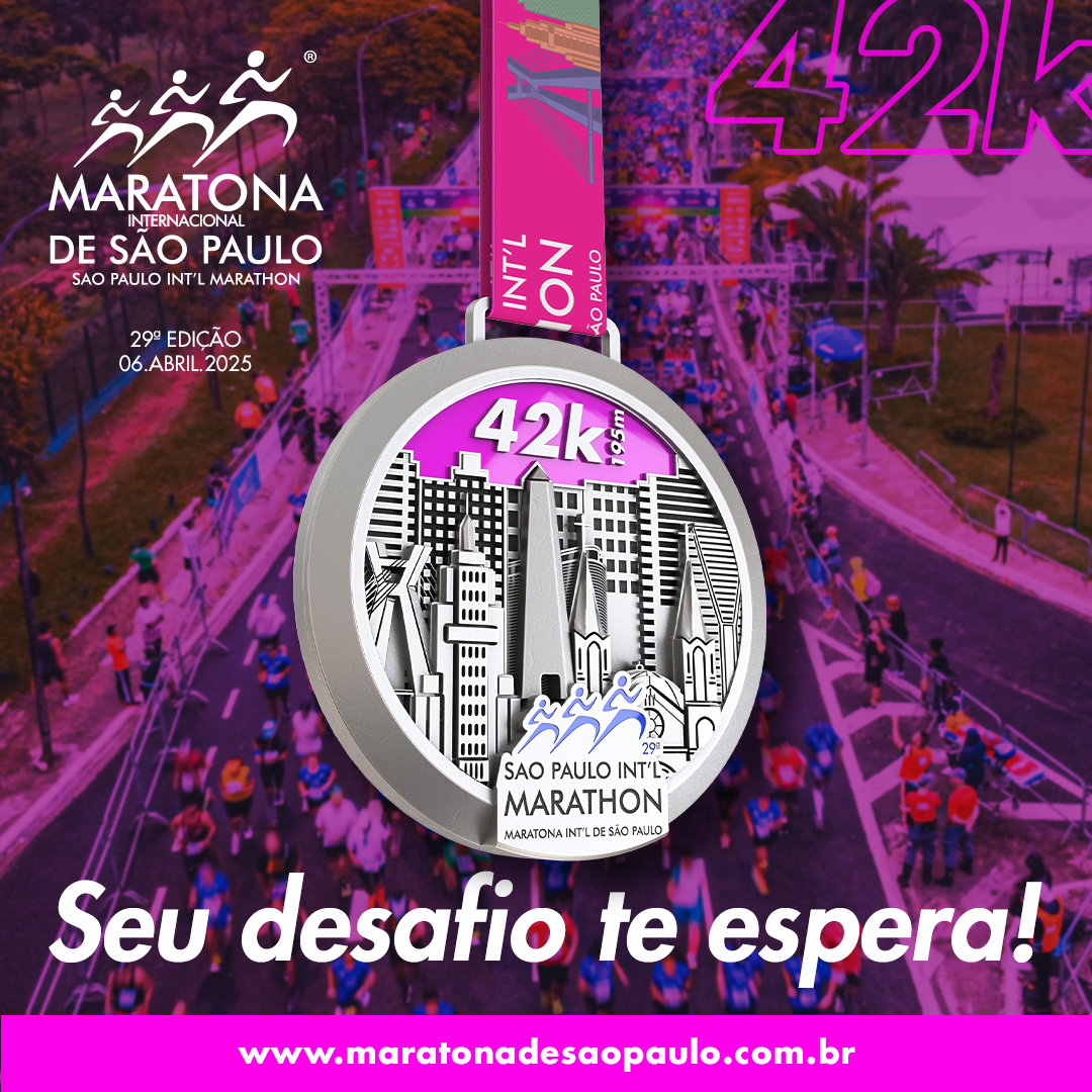 yescom's tweet photo. https://t.co/0BhIqp3MzF
Bora conquistar sua medalha dos 42k!
Inscreva-se na Maratona Int’l de São Paulo.
6 de Abril de 2025 - Ibirapuera
#maratonasp #maratonadesaopaulo #maratonadesaopaulo2025 #saopaulomarathon #spmarathonbrazil #yescom https://t.co/O2oZ7FT4JQ