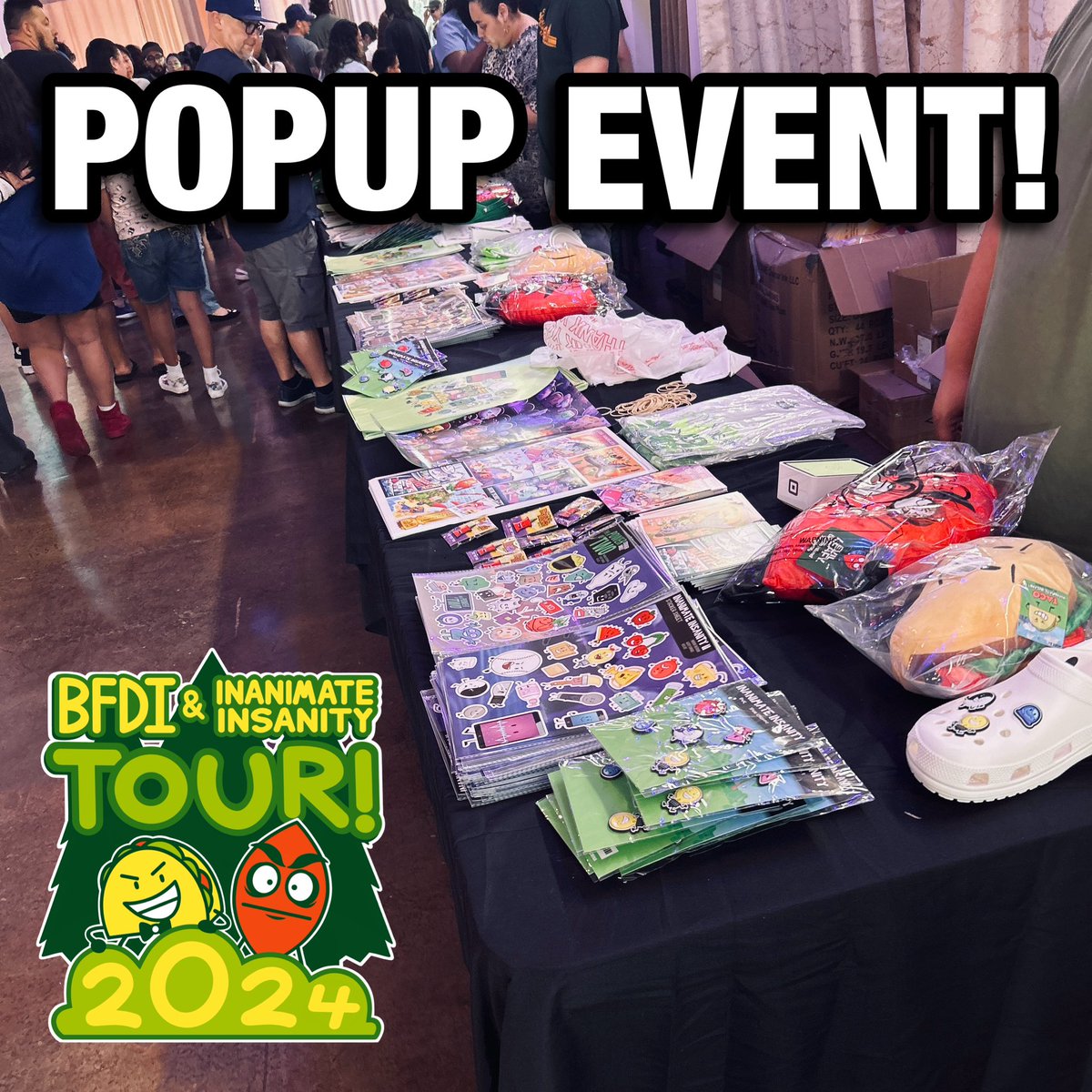 jacknjellify's tweet photo. Our pop-up event is happening NOW!!! Come on down and grab some exclusive goodies! https://t.co/lwb07RE1Vu