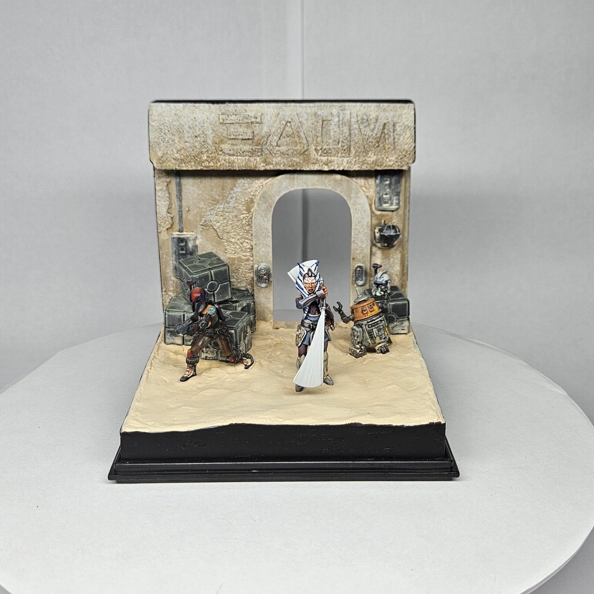 oldwolf79's tweet photo. My Hope Diorama @atomicmassgames https://t.co/PQqqE1Doam