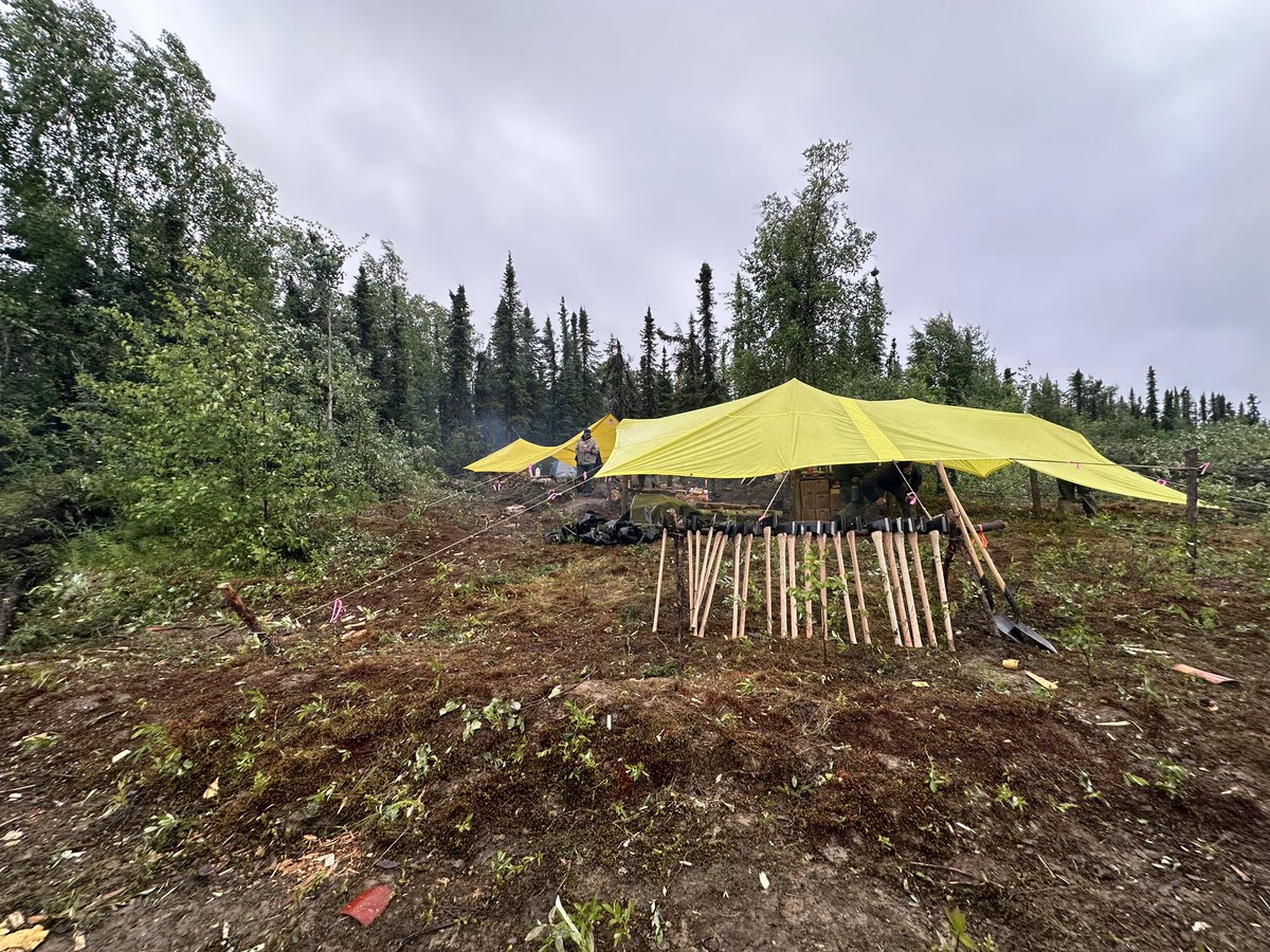 NLTahoeFire's tweet photo. Our Slide Mountain hand crew at the #MainFire near Ruby, Alaska. Ruby is a small village located on the Yukon River in Western Alaska.
The crew cut containment lines around the village of Ruby.
#WildlandFireSeason2024
#SlideMountainHandCrew
#nltfpd
#MainFire https://t.co/ywi1ksCFut