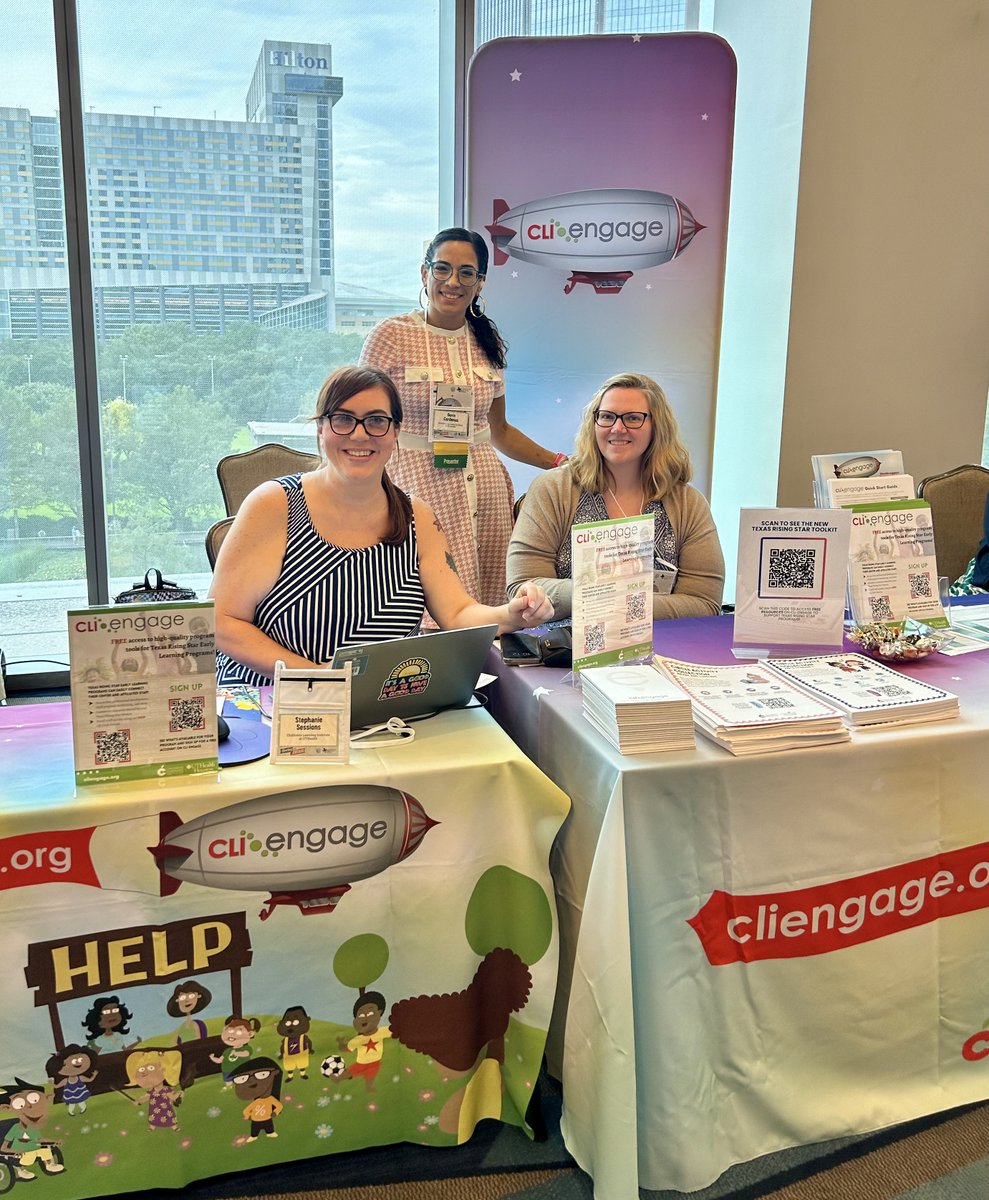 CLI_UTHealth's tweet photo. We were thrilled to connect with our friends and colleagues at the Texas Rising Star Early Educator Conference this week! One of the resources we shared is the new Texas Rising Star Toolkit now available on CLI Engage.

⭐Texas Rising Star Toolkit: https://t.co/qWaPPJnu6I https://t.co/d51FLu88Ku