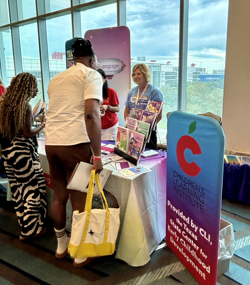 CLI_UTHealth's tweet photo. We were thrilled to connect with our friends and colleagues at the Texas Rising Star Early Educator Conference this week! One of the resources we shared is the new Texas Rising Star Toolkit now available on CLI Engage.

⭐Texas Rising Star Toolkit: https://t.co/qWaPPJnu6I https://t.co/d51FLu88Ku