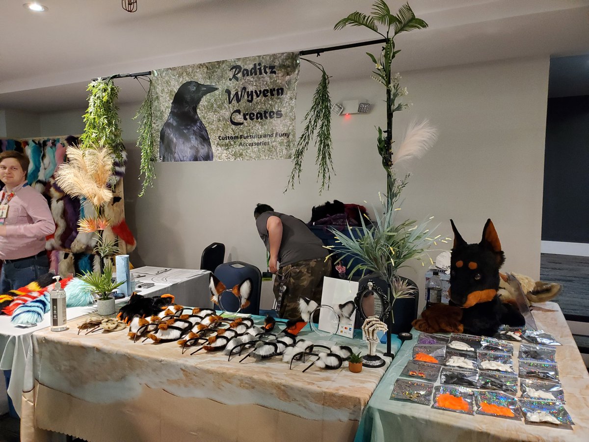 RaditzWyvern's tweet photo. Come on down to B3 in the Vendor's Village @fureh and get yourself something cool! https://t.co/5kRYFaKMXL