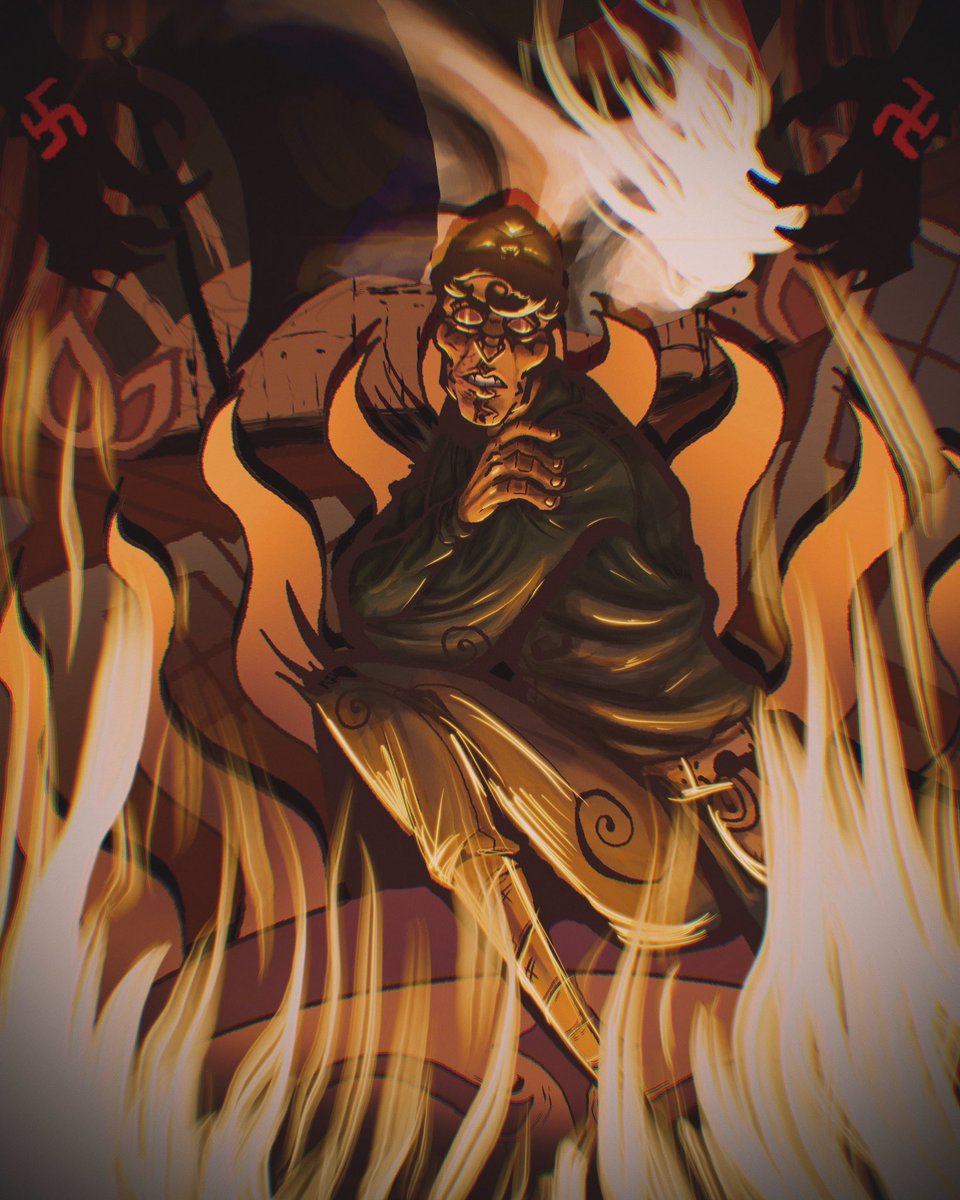 NicoInkwell's tweet photo. Luik was there as his country burned 

#character #charactersdesign #characterart #oc #ocs #ocart #digital #digitalart #fire #ww2 #worldwartwo #worldwar2 #freefrench https://t.co/YPGmurjXt6