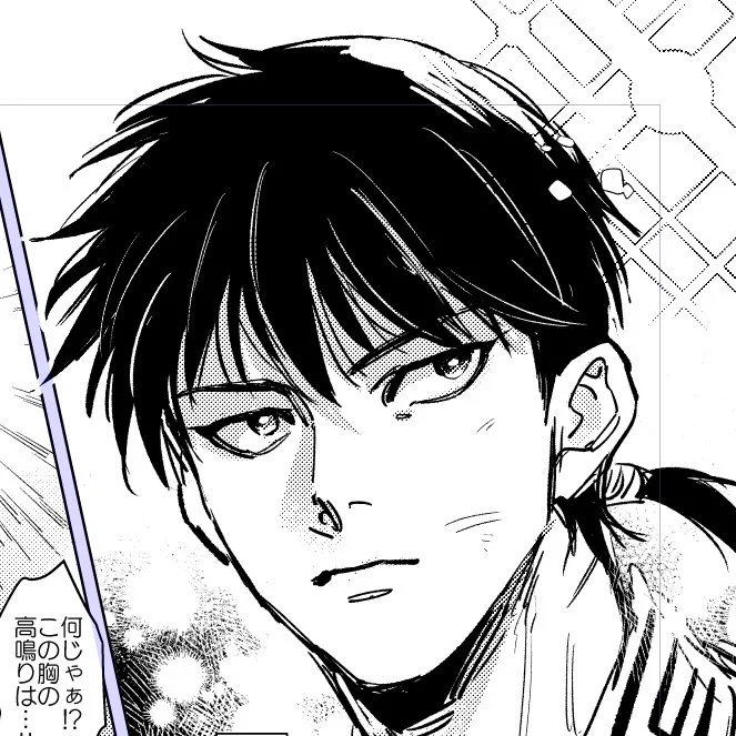 ごっつい二重に描いてておもろかったからしぶに載せるときこっちの顔にする 