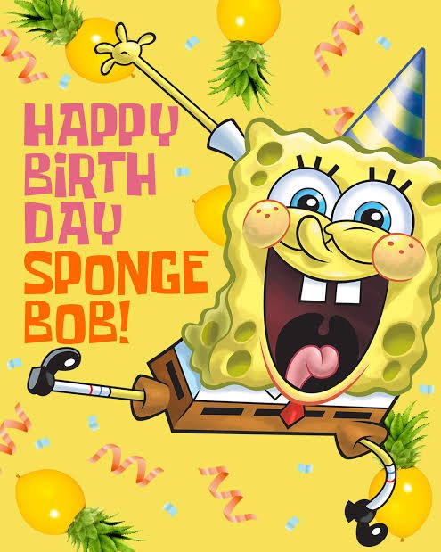 MatthewBalles20's tweet photo. Happy Birthday to Spongebob Squarepants 

#Spongebob #SpongebobSquarepants #Nickelodeon https://t.co/ARIeMwk4kG