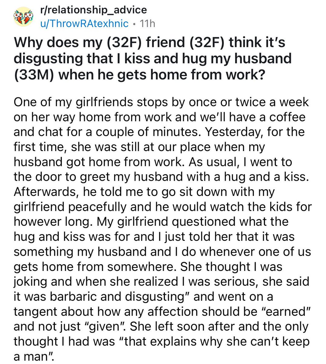 thechosenberg's tweet photo. Friend is weird and bitter https://t.co/DhMylGB3Ni