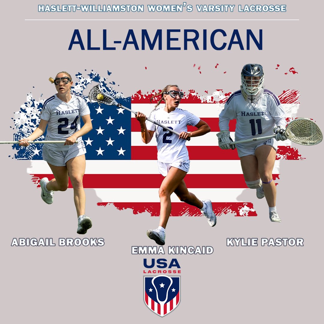 Lacrosse_HW's tweet photo. Congratulations to our 3 USA Lacrosse All-Americans! https://t.co/fygYY7MQZ6