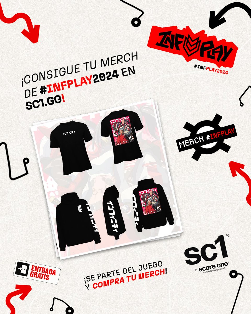 InFinitye_sport's tweet photo. ¡MERCH DE #INFPlay DISPONIBLE EN SC1! 🤝
El público clama y INFINITY obedece. Ahora también puedes comprar el nuevo MERCH de #INFPlay2024 ONLINE en @sc1mx. 🙌
ENVÍO GRATIS A MX, AR Y CL. 🚚
🔗https://t.co/Ma3VGhG8yF
#SiempreInfinity #LLA https://t.co/x0y0BXZtWq
