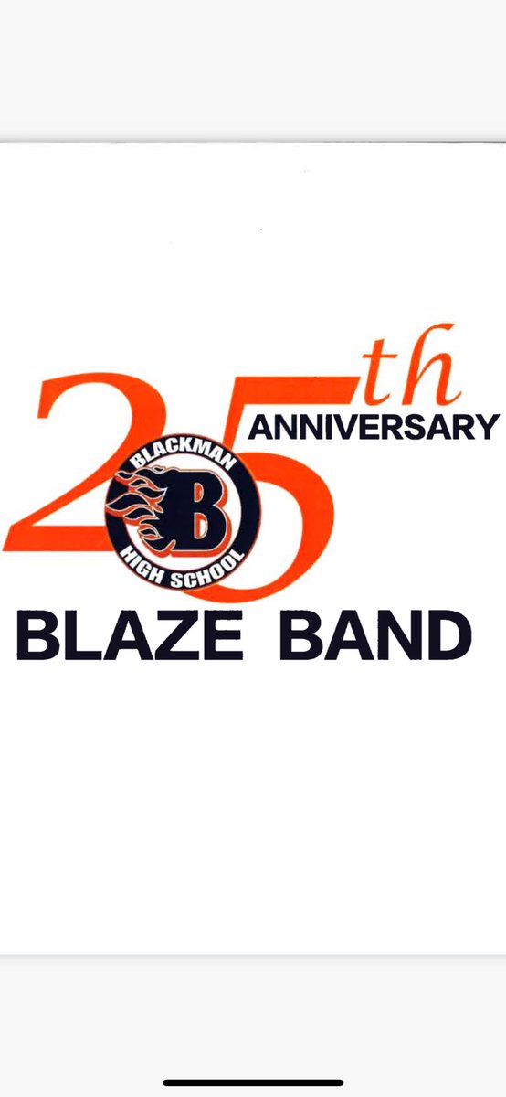 BlackmanBand's tweet photo. Blackman Band 25th Anniversary Alumni Reunion - Help spread the word! Go Blaze! https://t.co/EowaYsgEWv