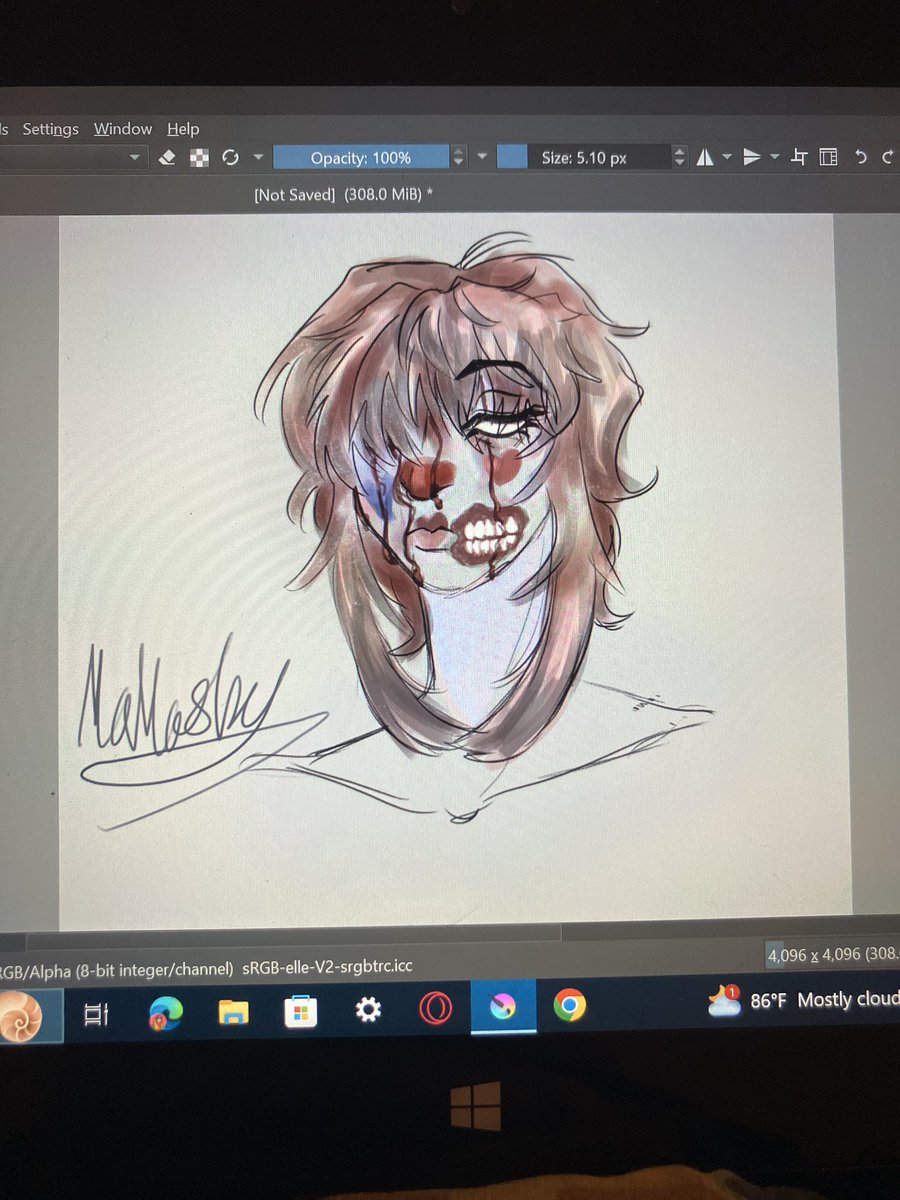 z3rup's tweet photo. Recent drawing I made 🎀 https://t.co/IbU6Va4Oo6