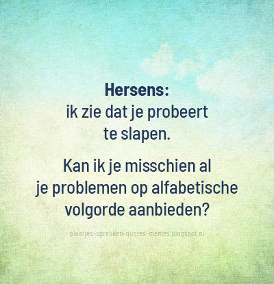 dbrplaatjes's tweet photo. We hebben nog veel meer plaatjes! --> https://t.co/rtjPJoLN7U
#spreuk #quote #meme #humor #grappig #leuk #hersens #gedachten #slaap #slapen #moe #welterusten #bed #slaapkamer #slaaplekker #droomfijn #problemen #wakker #plafonddienst https://t.co/zMYsqDpfui