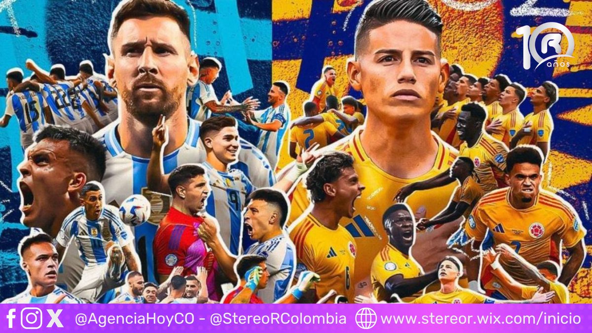 StereoRColombia's tweet photo. #Deportes ⚽
¿LLEGARÁ LA REVANCHA? 
SELECCIÓN COLOMBIA SE ENFRENTARÁ NUEVAMENTE CON ARGENTINA

https://t.co/BVBeOkmoGf https://t.co/x7hF83FJLM
