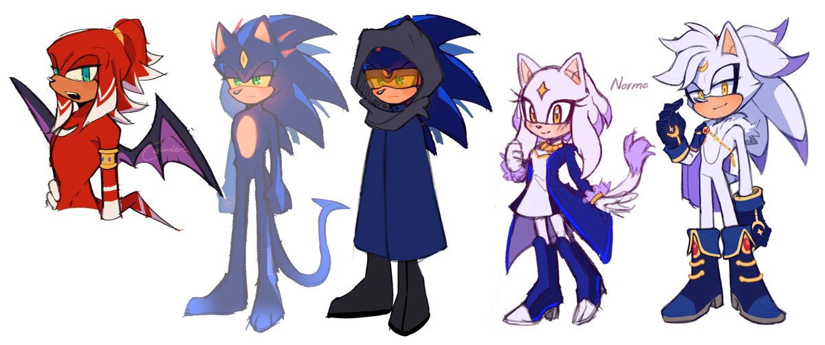 einelitas_'s tweet image. The lineup First sketch -&amp;gt; Final
Brass was born with no legs I'm sorry honey

#fankid