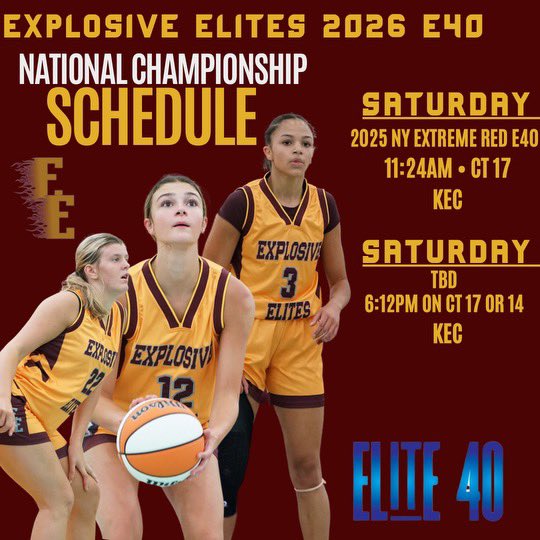 This is my schedule for tomorrow, come watch us  play E40 at the Kentucky Expo Center.