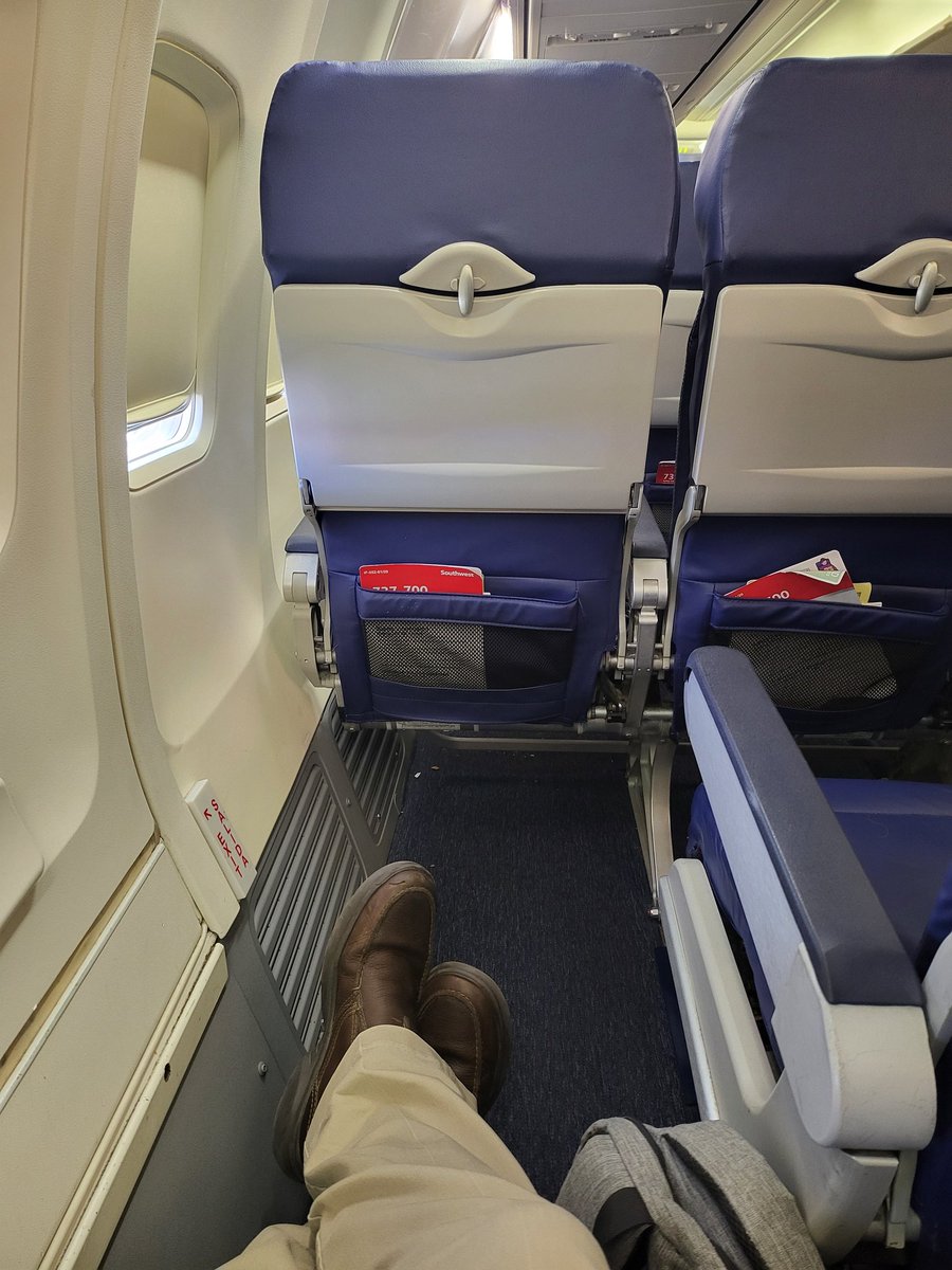 Tempting fate today, two first class flights in a row!   <a href="/SouthwestAir/">Southwest Airlines</a>