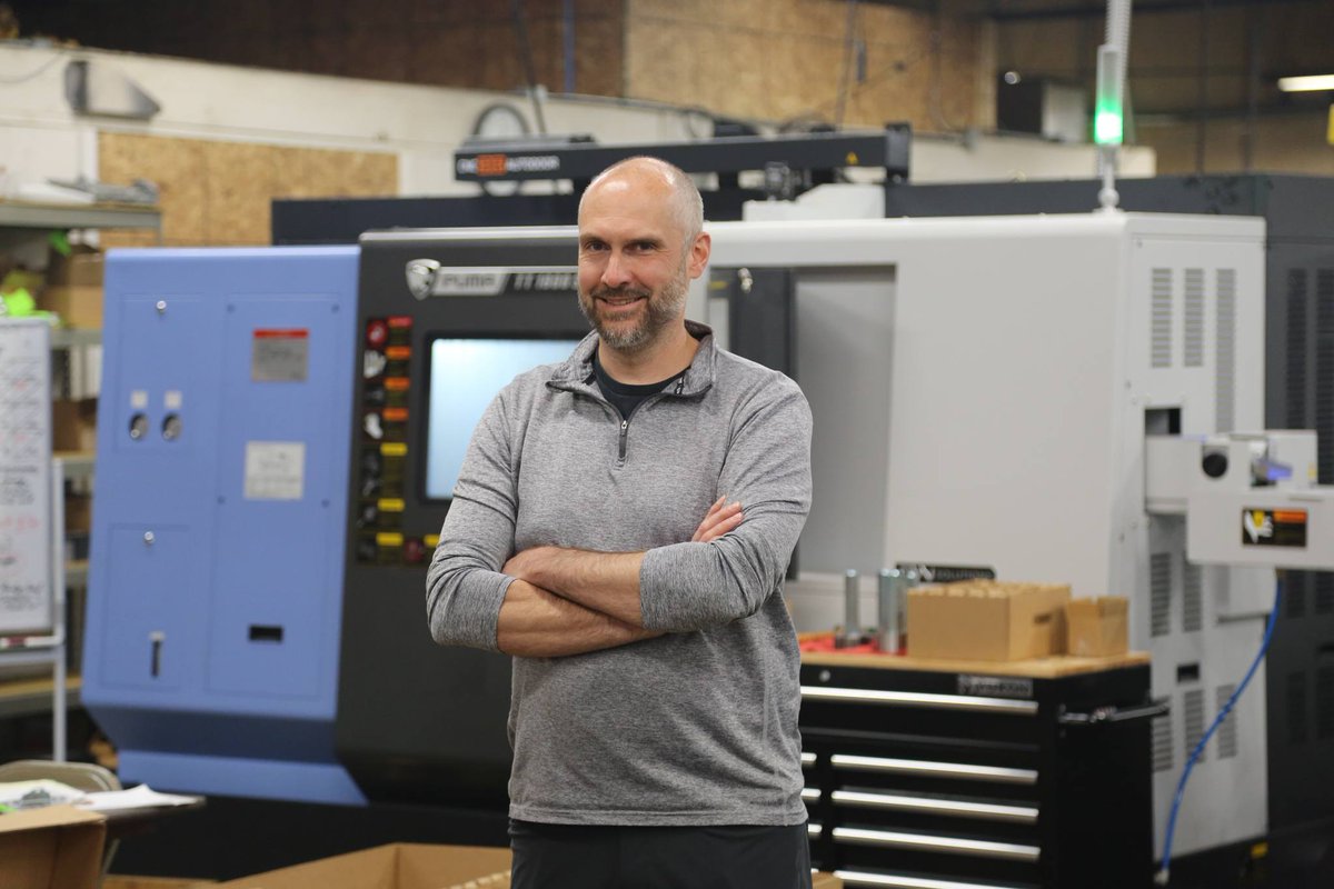 EllisonTech's tweet image. Budde Precision Machining is CRUSHING efficiency goals with the PUMA TT. Read their story to see how it&apos;s done! bit.ly/3LtLn5p #ManufacturingLife #EllisonTech #MetalFab #MakeMore