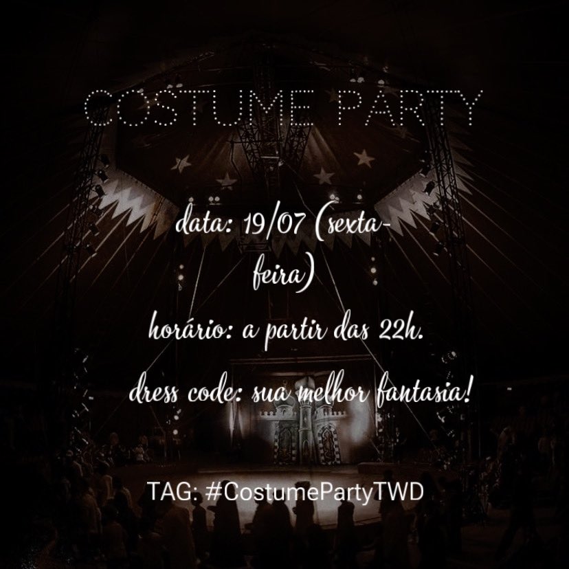 Hoje a noite é de FESTA À FANTASIA em Alexandria!