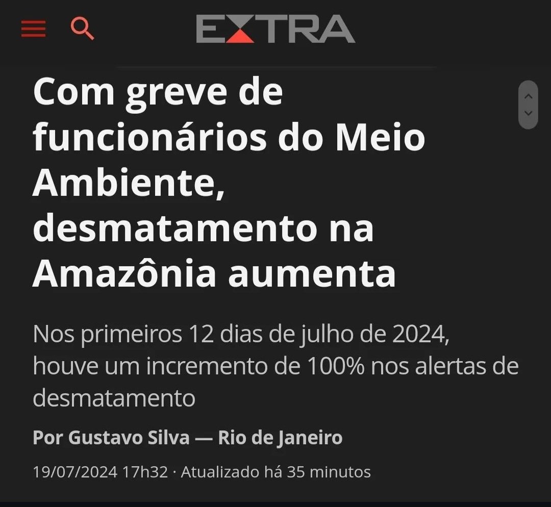 aratinga000's tweet photo. @govbr Ué, PF, PRF e força nacional q são as meninas dos olhos do governo não deram conta de combater o desmatamento? Quem diria que os servidores AMBIENTAIS é que são os verdadeiros responsáveis pela queda do desmatamento... @LulaOficial Pare de discurso e fortaleça o Ibama e ICMBio. https://t.co/J9EeiQEErN
