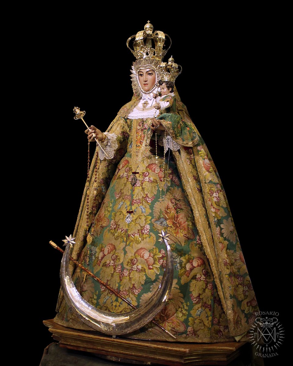 Rosario_Granada's tweet photo. "Los impíos y pecadores empedernidos gritan a diario: Coronémonos de rosas (Sabiduría 2,8). Cantemos también nosotros: ¡Coronémonos con las Rosas del Santo Rosario!"

- San Luis Mª Grignion de Monfort -

#VirgendelRosario #Realejo #Granada #RosarioCoronada2024 https://t.co/4yUriTPRP3