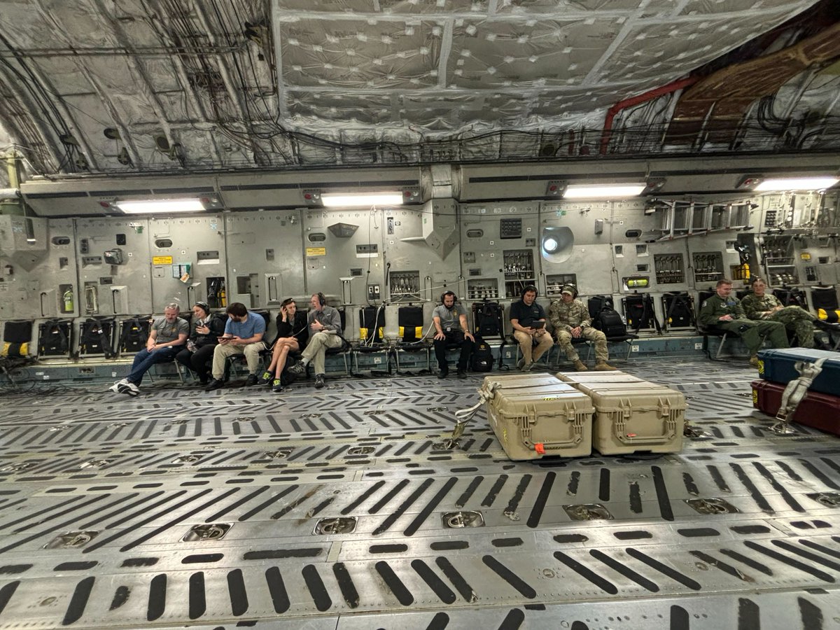 SandboxAQ's tweet photo. We've just concluded another successful flight test of #AQNav with the @usairforce, gathering new #MagNav data and honing our real-time #navigation capabilities. We're now one step closer to addressing the growing global concern of #GPS denial, jamming and spoofing. Special thanks to @AFWERX and the USAF personnel at Charleston Air Force Base.
Learn more about AQNav: https://t.co/XKM4JHLsKo