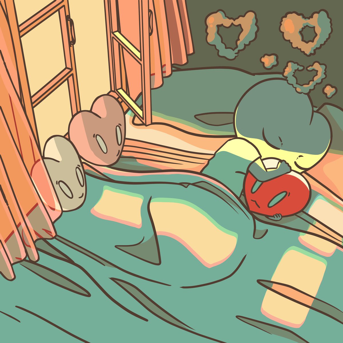 Appreciation thread for <a href="/Zoe_LT3/">Zoe</a> 👸

Zoe is the incredible artist who has single-handedly drawn every piece of art for <a href="/LT3NFT/">Less Than Three</a>, from each trait in the collection, to our promo art pieces, GIFs, website graphics, and more.

Here are some of my favorite LT3 works she’s created 🙌